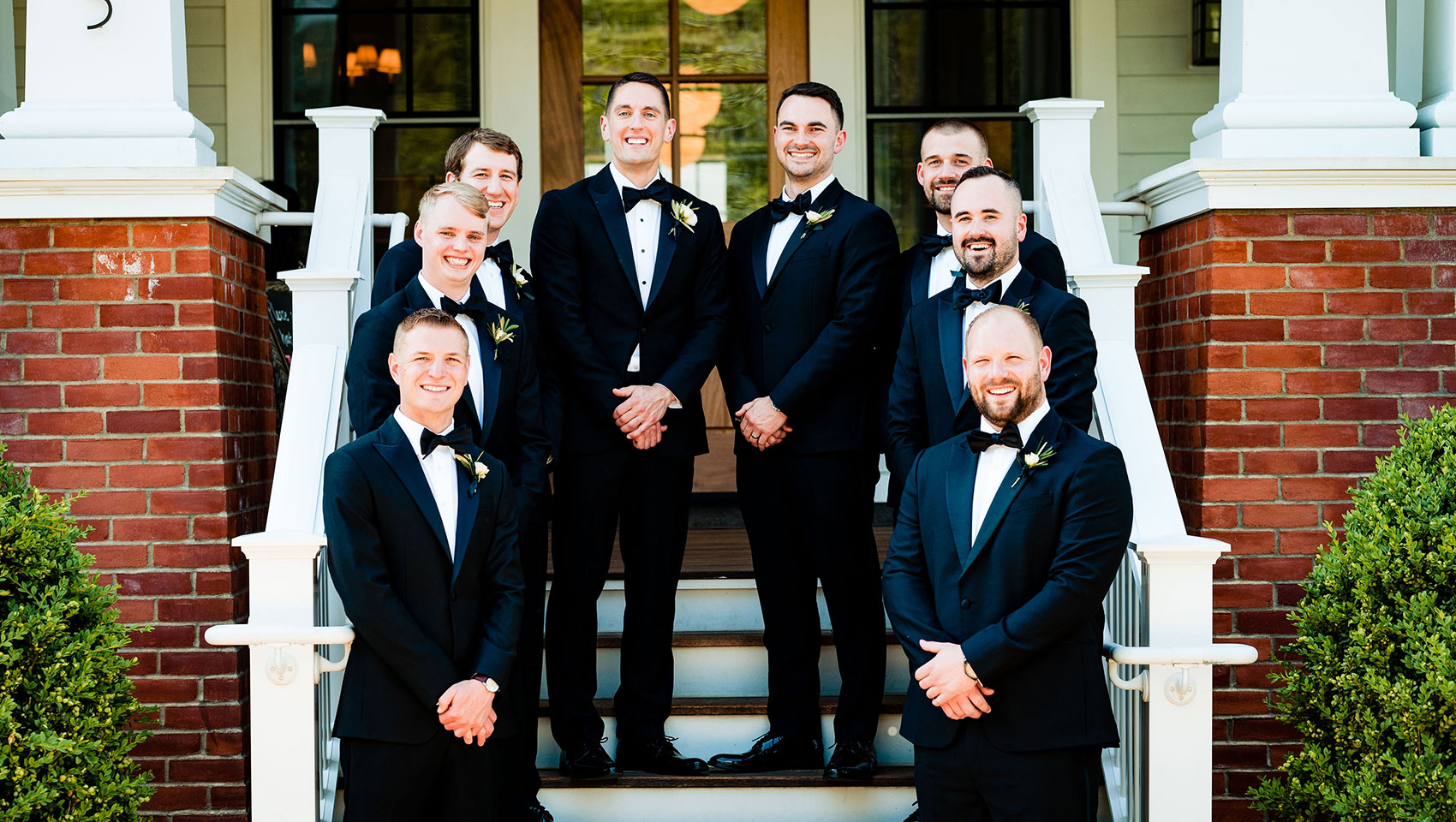 John with Groomsmen
