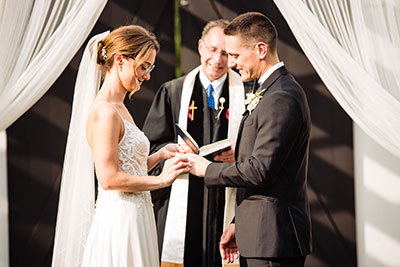 Ceremony ring exchange