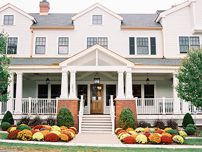Kimpton Taconic Hotel front porch