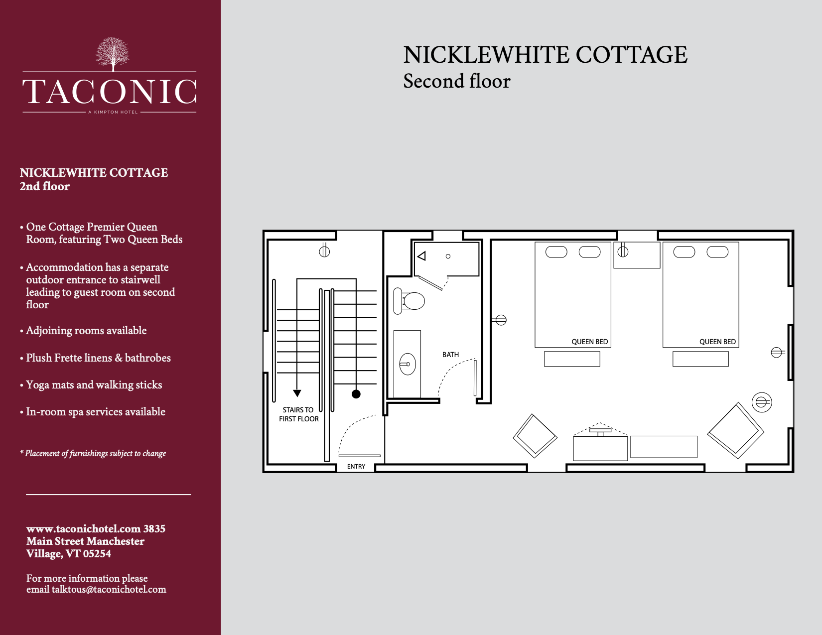 Nicklewhite Cottage Floorplan