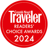 Conde Nast Traveler Readers' Choice Awards 2024 badge