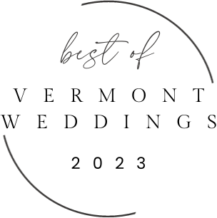 Best of Vermont Weddings 2023 awards badge