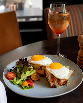 dinner dish at copper grouse